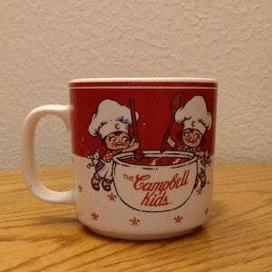 Kid Chefs Red and White Campbell's Mug